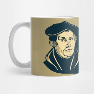Quote from theologian and reformer Martin Luther Mug